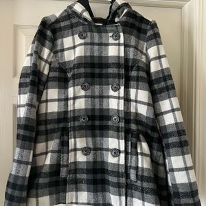 Aeropostale Hooded Peacoat